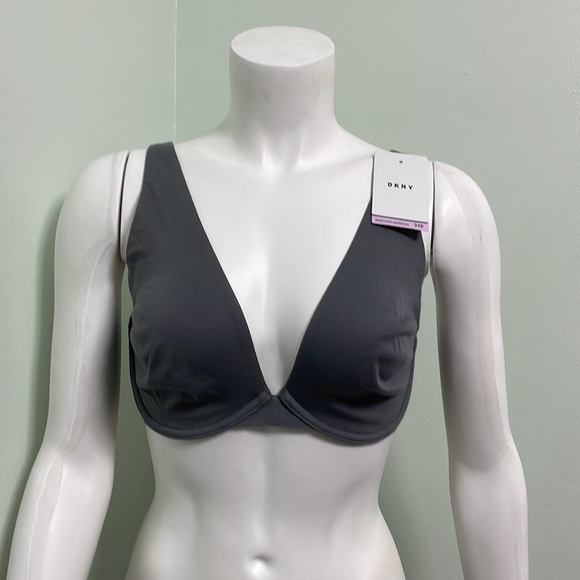 DKNY Bonded Cotton Underwire Bra NEW - Picture 4 of 9